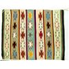 Image 1 : 1950 Navajo Pastel Butterfly Textile Rug
