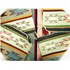 Image 2 : 1950 Navajo Pastel Butterfly Textile Rug
