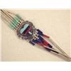 Image 1 : Quoc Turquoise Co. Sterling and Bead Bracelet