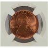 Image 2 : 1946 LINCOLN CENT, NGC MS-66 RED