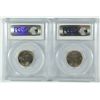 Image 2 : LOT OF ( 2 ) 1959-D JEFFERSON NICKELS, PCGS MS-66  TOUGH!