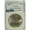 Image 1 : 1993 AMERICAN SILVER EAGLE, PCI MS-70! PERFECT  RARE!
