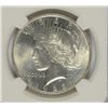 Image 2 : 1923 PEACE DOLLAR NGC MS-62