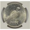 Image 3 : 1923 PEACE DOLLAR NGC MS-62