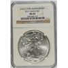 Image 1 : 2011 SILVER AMERICAN EAGLE NGC MS-69