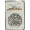 Image 1 : 2011 (S) SILVER AMERICAN EAGLE NGC MS-69