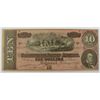 Image 1 : 1864 $10 CONFEDERATE STATES OF AMERICA NOTE