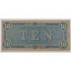 Image 2 : 1864 $10 CONFEDERATE STATES OF AMERICA NOTE