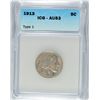 Image 1 : 1913 T-1 BUFFALO NICKEL ICG AU 53