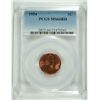Image 1 : 1954 LINCOLN CENT, PCGS MS-66 RED RARE!!