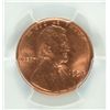Image 2 : 1954 LINCOLN CENT, PCGS MS-66 RED RARE!!