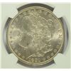 Image 2 : 1881-CC MORGAN SILVER DOLLAR, NGC MS-63 NICE!