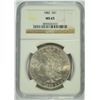Image 1 : 1882 MORGAN SILVER DOLLAR, NGC MS-65 GEM SUPER!