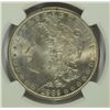 Image 2 : 1882 MORGAN SILVER DOLLAR, NGC MS-65 GEM SUPER!