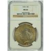 Image 1 : 1925 PEACE SILVER DOLLAR, NGC NGC MS-66  TOUGH COIN!