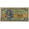 Image 1 : FIVE CENT MILITARY PAYMENT CERTIFICATE