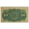 Image 2 : 1863 TEN CENT US FRACTIONAL CURRENCY VG/F
