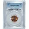 Image 1 : 1957 LINCOLN CENT PCGS MS-65 RD