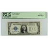 Image 1 : 1928-A $1.00 SILVER CERTIFICATE "FUNNY BACK" PCGS  66 PPQ SUPERB!