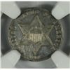 Image 2 : 1861 THREE CENT SILVER NGC AU DETAILS