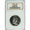Image 1 : 1963 PROOF FRANKLIN HALF DOLLAR NGC PF-68