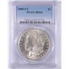 Image 1 : 1880-CC MORGAN DOLLAR PCGS MS-64