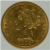 Image 2 : 1882-CC $5 GOLD LIBERTY NGC VF-35