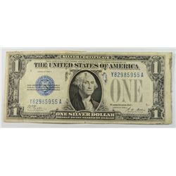 1928 $1 SILVER CERTIFICATE (FUNNY BACK)