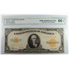 Image 1 : 1922 $10 GOLD CERTIFICATE CGA 66 (STAR)