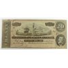 Image 1 : 1864 $20 CONFEDERATE STATES OF AMERICA NOTE F/VF