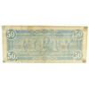 Image 2 : 1864 $50 CONFEDERATE STATES OF AMERICA NOTE