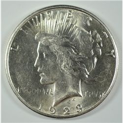 1923-S PEACE DOLLAR CH BU