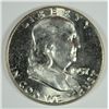 Image 1 : 1957 FRANKLIN HALF DOLLAR CH BU