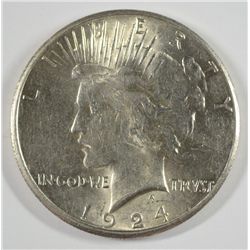 1924-S PEACE DOLLAR MS-61