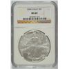 Image 1 : 2004 AMERICAN SILVER EAGLE, NGC MS-69
