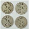 Image 1 : (4) 1919 WALKING LIBERTY HALF DOLLARS