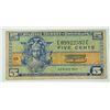 Image 1 : FIVE CENT MILITARY PAYMENT CERTIFICATE