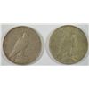 Image 2 : PEACE DOLLARS: 1927-D XF/AU AND 1935-S VF/XF