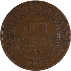 1925 Australian KGV Penny