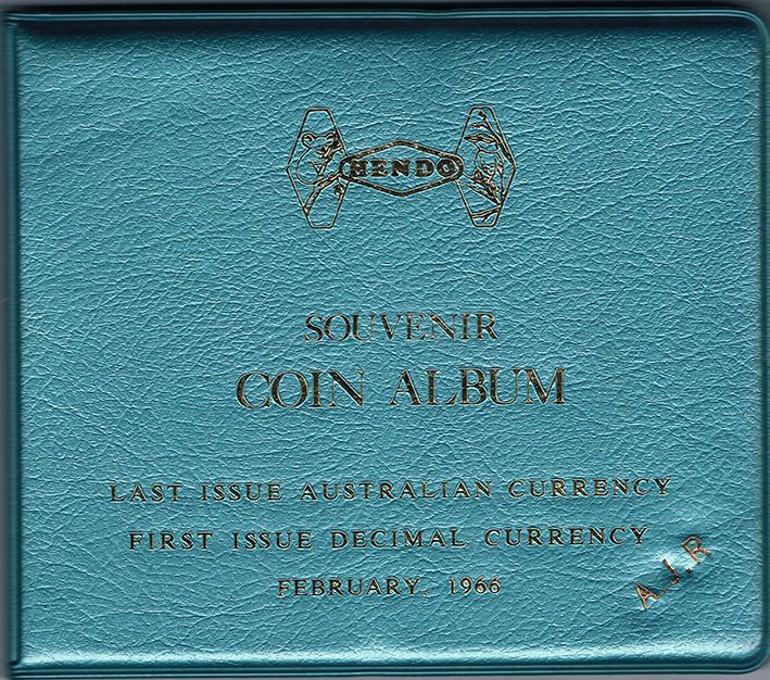Hendo Souvenir Coin Album Australian 1st and Last Currency Set