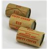 Image 1 : 1982 Commonwealth Games Fifty Cent Mint Roll x 3