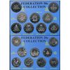 Image 1 : 2001 Federation 20c and 50c Uncirculated Coin Set