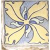 Image 1 : Mexican hand painted tile from front stairs of JIM MORRISONS home