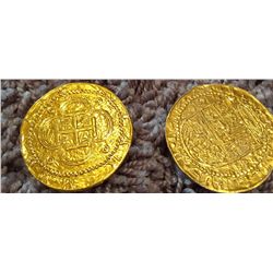 Pirates of the Caribbean prop doubloon