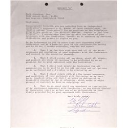 Bee Gees rare contract