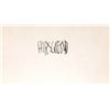 Image 1 : Hirschfeld signed card