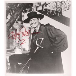 Guy Williams ZORRO signed photograph