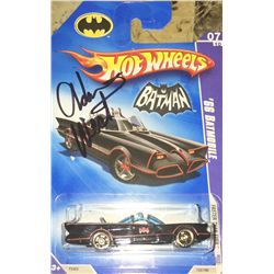 Adam West Batmobile signed