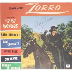 Guy Williams ZORRO signed LP