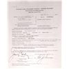 Image 1 : Joey Bishop RAT PACK contract signed